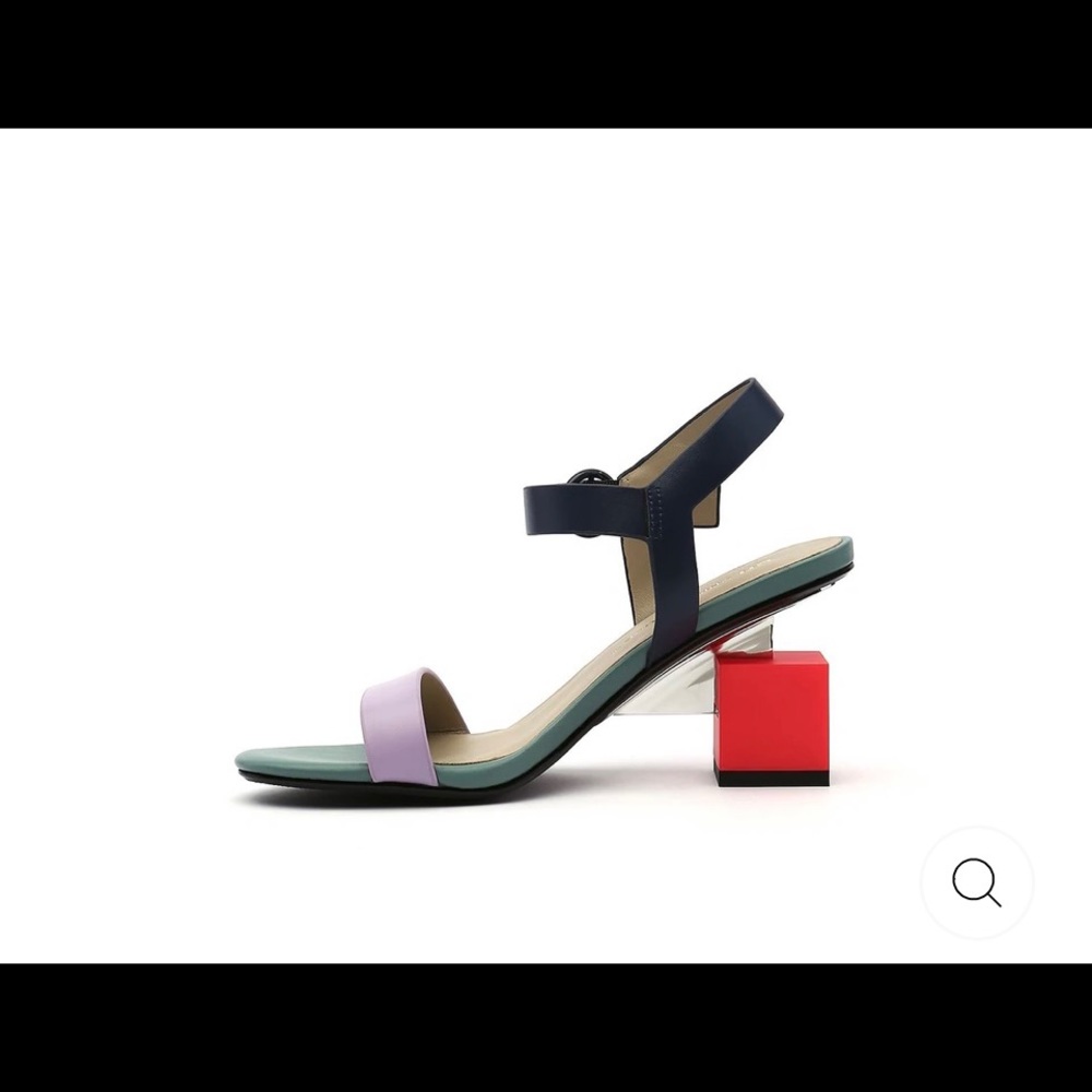 United nude block heels in multicolor size 6